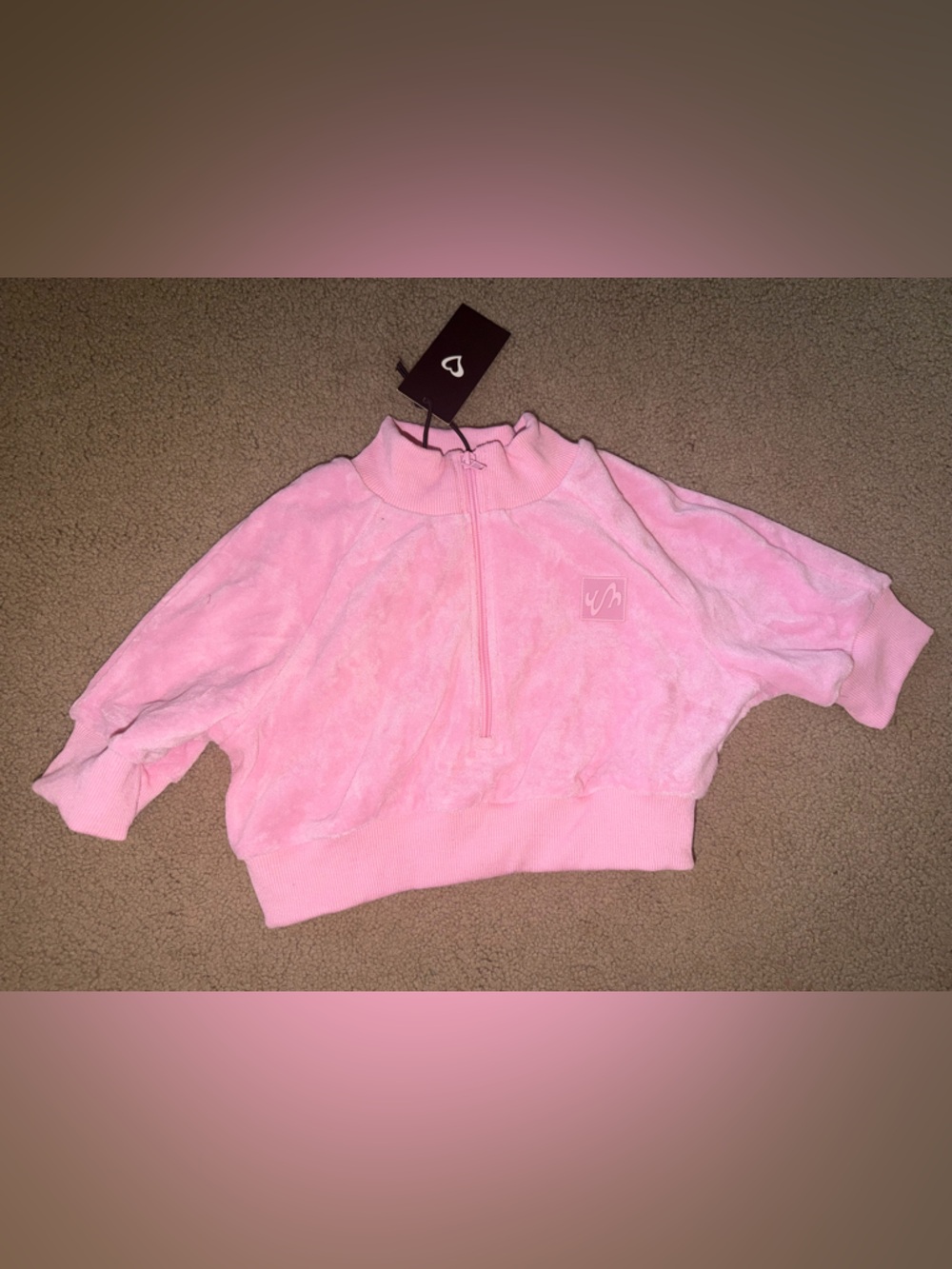 WAYDAMIN Terry Short Sleeve Pullover
